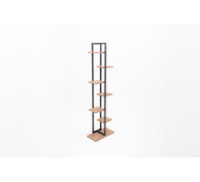 Stehendes Pflanzenregal aus Metall mit Ablagen 43x22x150cm KD