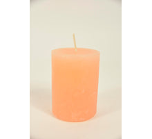 Kerze rustikal 140/70mm coralle