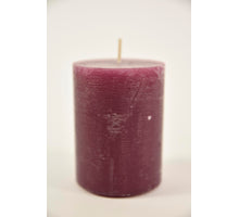 Kerze rustikal 80/60mm erika