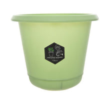 Plastik Blumentopf mint dia15x14cm