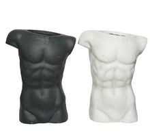 Pflanzgefäß Fibreclay männlicher Körper 2 sortiert 26x46x59cm