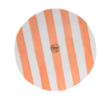 Frühstücksteller aus Melamin, Pfirsichfarben, D22 H1,5cm