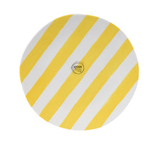 Frühstücksteller aus Melamin, gelb, D22 H1,5cm