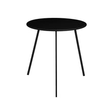 Seatle Beistelltisch schwarz - h50xd50cm