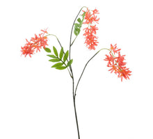 Frühling Blume Spray rot 103cm