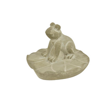 FROG/LEAF ZEMENT D13X9,5H GRAU