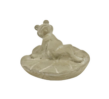 FROG/LEAF ZEMENT D12X9H GRAU