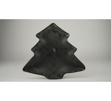 Grauer Weihnachtsbaum 21x19x2cm