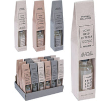 DIFFUSER-SET D4 H22 CM 3 VERSCHIEDENE DÜFTE UND FARBEN