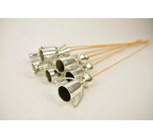 12 Deco-Trophäen H6,5cm Silber auf 50cm Stock