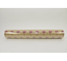 Papierrolle ''bio-kraft'' rote Rosen + Kuss 60cm x 50mtr 65gr.