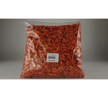 Sack 3 Liter Holzspäne 10/20mm Orange