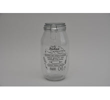 Lagerbehälter Glas 12 x 12 x 24 cm