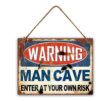 Wandaufhänger Metall Mancave 30x40cm