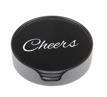 Set/4 Glasuntersetzer Ø10cm Wein