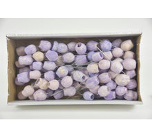 Glockengummi auf 10cm-Drahtkasten Flieder-Waschung (100Stk)