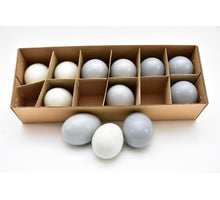 Schachtel mit 12 Hühnereiern Grey-Mix