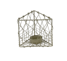 Teelichthalter Metall 10x9x9cm Gold 3HK