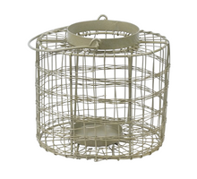 Teelichthalter Metall 19x13x16cm Gold