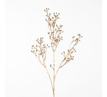 Rosehip Corallo Spray L99cm Gold