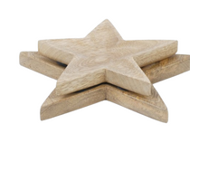Tablett Star Mangowood 19cm