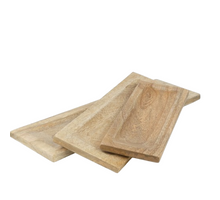 Tablett Mangoholz 25x10cm