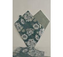 Luxus Blumenhüllen 10 Stück grün/blume 50x47x7cm