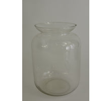 VASE DUNJA GLAS KLAR D16.5 H23CM
