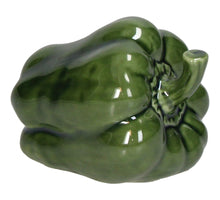 Ornament Paprika Porzellan Grün 11,6x8,5x8,3cm