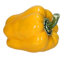 Ornament Paprika Porzellan Gelb 11,6x8,5x8,3cm