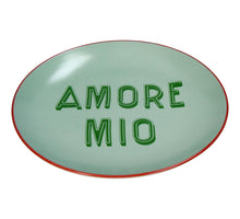 Teller Amore Mio Steingut Mint 20,5x20,5x2,5cm