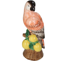 Ornament Vogel Dolomit Mehrfarbig 11,5x13,5x34cm