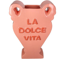 Vase La Dolce Vita Dolomite Pfirsich 23x9.5x35.8cm