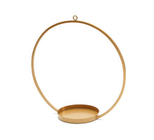 Metall-Wandleuchter 10cm gold