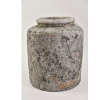 Topf ''Raw'' 14x14x12cm Grau