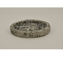 Plateau Lava rund D12 H1,5cm Steingrau