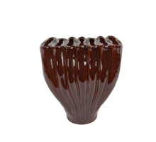 Vaas Dinan Keramiek 25x18x28cm Warm Rood