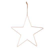 Metallstern Gold D 20 cm