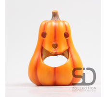 KÜRBIS-TONFLASCHE, HALLOWEEN-FORM, 16 CM