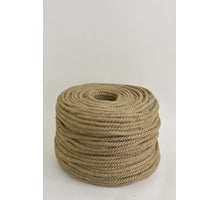Ballen Jute-Seil, 1 cm dick, 270 m, Natur.