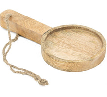 Holzschale mit Henkel 9.5x9.5x18cm