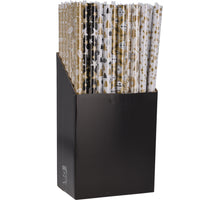 Packpapier 70x200cm, 6 verschiedene, schicke Designs.