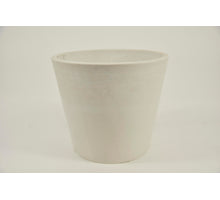 Rundes Glas S ''Cologne'' D21 H18cm Weiß (mit Deckel, Loch im Boden) schwerer Kunststoff