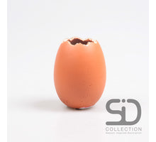 VASE EI ZEMENT 7,5X7,5X10 CM STEIN ROT