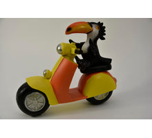 PAPAGEI IN BUS MIT LED 2 ESEL 15,5 CM