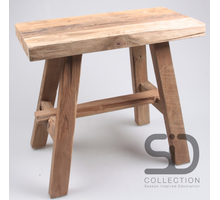 Weihnachtskugel Glas silber antik - d12cm