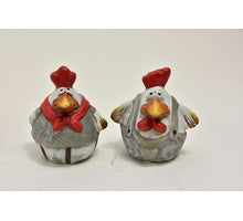 Schaf oder Kuh stehend M - 11cm - 2 Stück sortiert - je