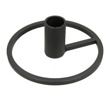 Kerzenständer Metall Schwarz 11.5x11.5x4.5cm