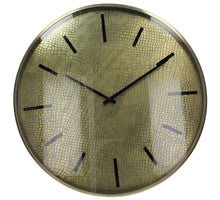 Uhr Metall Gold 60x5x60cm