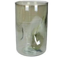 Kerzenständer Glas Grün 15x15x25cm